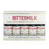 Bittermilk Single Serve No.1 Bourbon Barrel Aged Old Fashioned Mix – Cocktail Bitters Set - Mini Mixers, 5-Pack