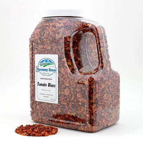 (32 oz, Harmony House Foods, Dehydrated Tomatoes Gallon Size Jug)