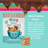 6 Teany Tea Organic Milk & Cookies Hot Cocoa - Everyday Hot Cocoa, Delicious, Kid Friendly, Tea Infused, Bedtime