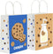 Lsaepon Cookies Milk Birthday Party Favor Gift Bags, Cookie and Milk Theme Birthday
