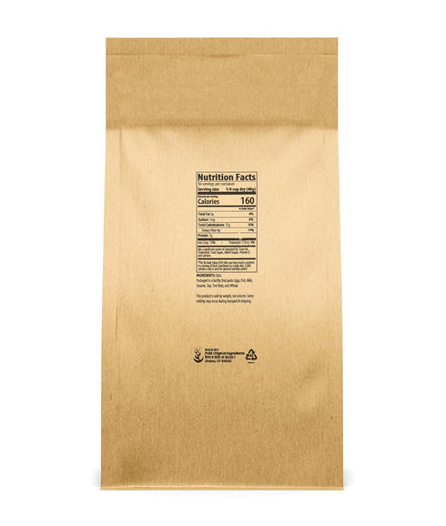 (5 lb) Packaging Pure Original Ingredients Steel Cut Oats Irish Oatmeal, Eco-Friendly