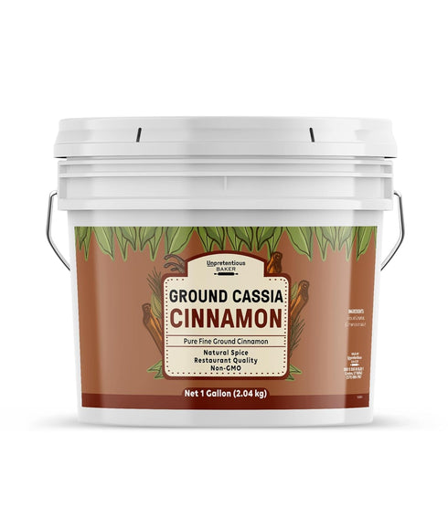 Unpretentious Ground Cassia Cinnamon, 1 Gallon, Baking & Cooking (4.5 Pound)