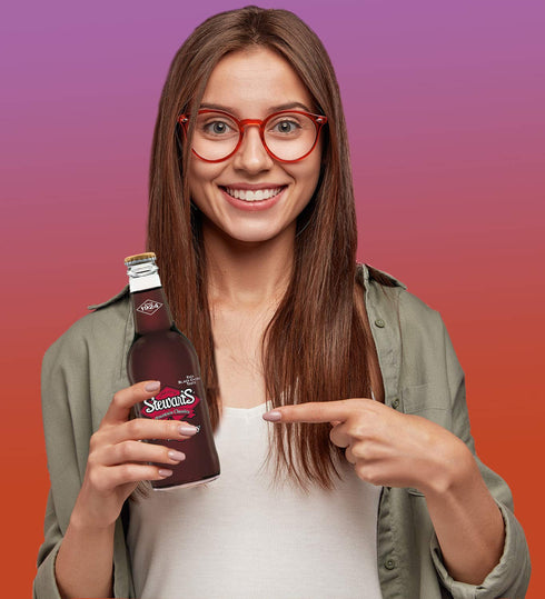 12 oz (12 Stewart's Wishniak Black Cherry Soda, fl Glass Bottles)