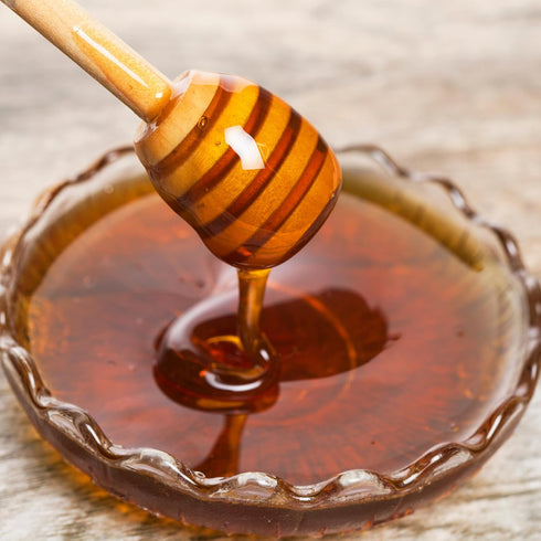 16 Oz Honey by Noria Light Amber, Grade A, Pure & Natural Sweetener for Tea, Coffee, Baking & Cooking