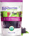 Certified USDA - 100% Organic Dried Elderberries - 1lb Bulk - Non-Irradiated,