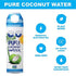 C2O 1 (Pack 6) Pure Coconut Water | Plant Based | Non-GMO | No Added Sugar | Essential Electrolytes | Liter