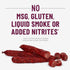 7g 5 oz.(Pack 2) Duke's Pork Cajun Andouille Smoked Shorty Sausages, Protein Per Serving, Easter Basket Stuffer