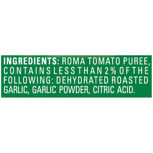 6 oz (Pack 12) Contadina Tomato Paste with Roasted Garlic