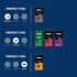 Pack (60 Lavazza Espresso Variety of Aluminum Capsules Compatible with Nespresso* Original Machines, Contains Light