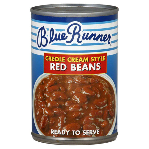 Blue Runner Bean Red Cream Style, 16 oz