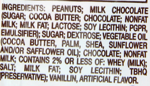 Packaging, 10.8 (Pack 4) REESE'S Peanut Butter Holiday Trees, Milk Chocolate Covered Peanut Butter Tree Shaped Candy