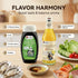 2:1 2-Bottle Set Sauce Grandmaster Sweet & Sour Made Easy Lemon Rice Vinegar & Oyster Sauce Combo, Perfect Golden Ratio