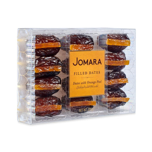 Jomara Dates with Zesty Orange Peel Filling