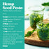 Navitas Organics Hemp Seeds - 8oz. Bag, USDA Organic, Non GMO, Gluten Free, Protein & Minerals for Smoothies