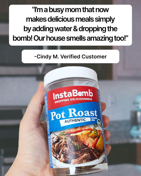 2 12! 15 Set Pot Roast Bombs - Bombs per Jar, feeds InstaBomb Meal Bomb has all herbs and spices for delicious American
