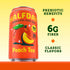 6g 3g 35 12 oz (12 pack) HALFDAY Prebiotic Peach Iced Tea Cans, Supports Digestive & Gut Health, Plant Fiber