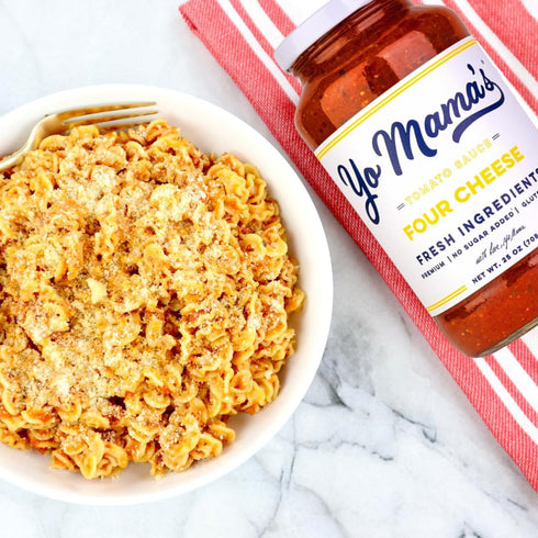 Pack (6) Yo Mama's Foods Keto Pasta Sauces - of - No Sugar Added, Gluten Free, Preservative Free, Paleo Friendly