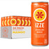 IZZE Sparkling Water Juice Beverage Blend, Mango, No Sugar Added, 8.4 FL