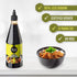 Best of Thailand Sesame Teriyaki Soy Sauce Lite, 2 Bottles of 23.63oz, Low-Sodium