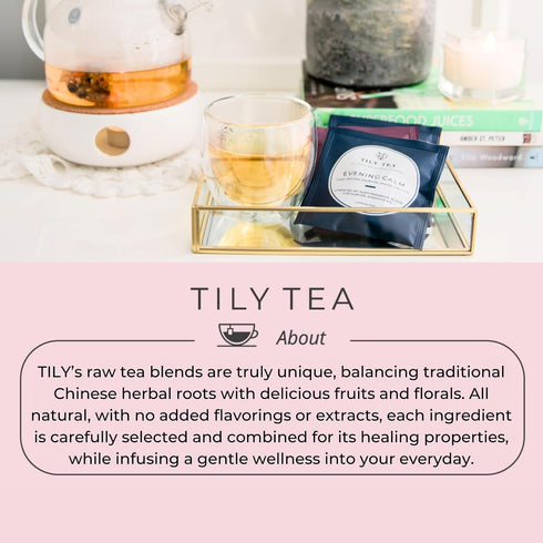 5 10 Tily Tea Assorted Herbal Tea Box - Flavors of Caffeine-Free Tea - Morning Shine, Through the Day, Evening Calm