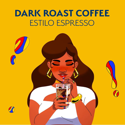 10 Count (Pack 6) Caf Bustelo Espresso Style Dark Roast, Single Serve Coffee Pods