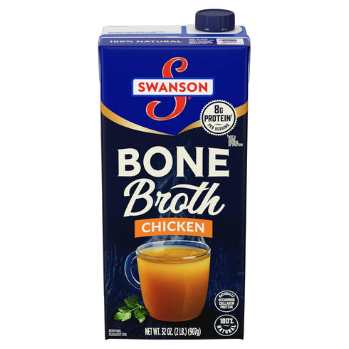 SWANSON S Chicken Bone Broth, 32 oz Carton