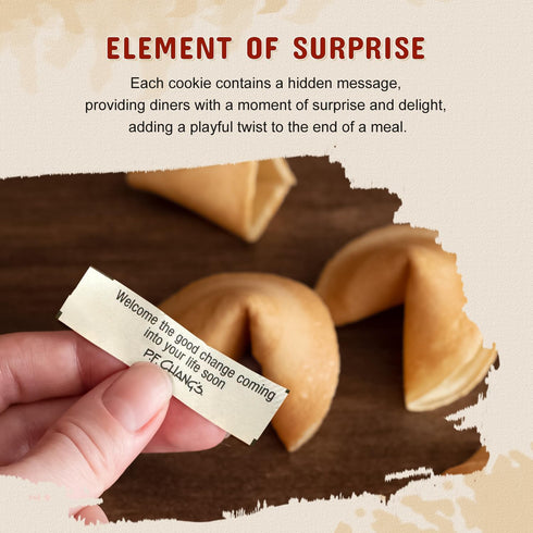 52USA 50 Count 8oz, Fortune Cookies Individually Wrapped Bulk, Vanilla Flavor Crisp Funny Misfortune Cookies Premium