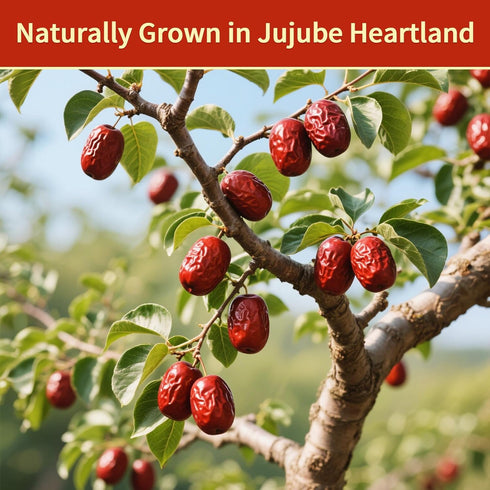 Haomly Date,15.87oz/450g,Natural Jujube Health Snack,Sweet & Chewy & Delicious Dried Dates,Large-size Red Date