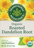 16 6 Traditional Medicinals Organic Roasted Dandelion Root Herbal Wrapped Tea Bags - ct - pk