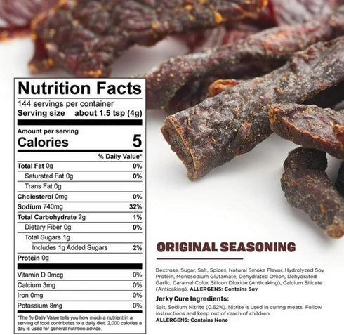 Original Jerky Seasoning 3 Pack, Makes 6 Pounds of Jerky, Nesco
