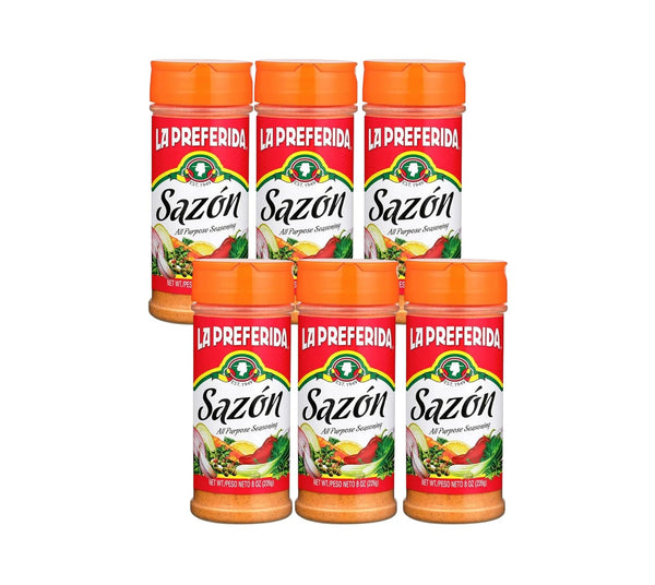 La Preferida All-Purpose Sazn (Bold Mexican Seasoning) with Paprika, Garlic & Onion