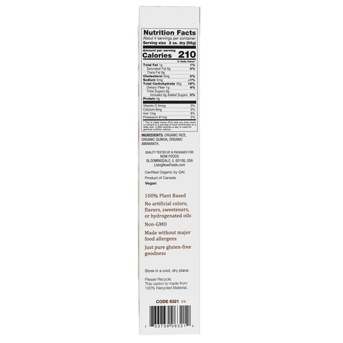 Elbow 8-Ounce NOW Foods, Organic Quinoa Macaroni, Gluten-Free, Corn-Free, Non-GMO Pasta