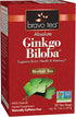 Bravo Tea Ginkgo Biloba Herbal Tea Caffeine Free, 20 Tea Bags
