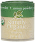 Simply Organic Certified Organic White Onion Powder, 0.74 oz