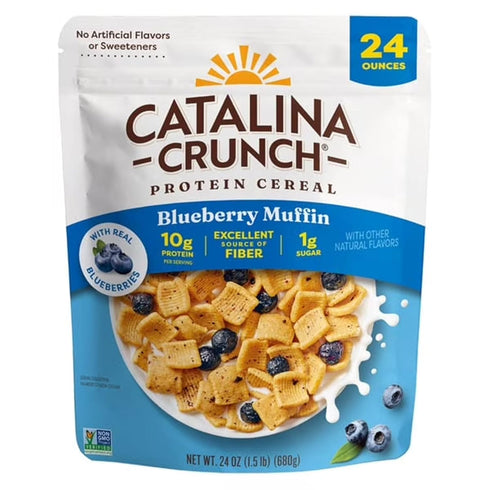 Catalina Crunch Protein Cereal Blueberry Muffin Keto, Gluten Free, No Added Sugar,