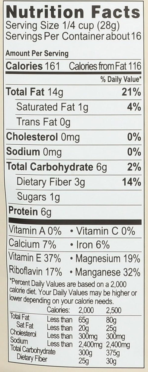 Living Intentions 16 OZ Sprouted Unsalted Almonds