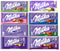 Milka European Chocolate Bars Variety Pack of 8 Full Size Bars, No