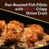6 oz Bell's Fresh Fried Onions Bag Crispy & Flavorful Topping for Green Bean Casserole, Burgers, Salads & More Classic