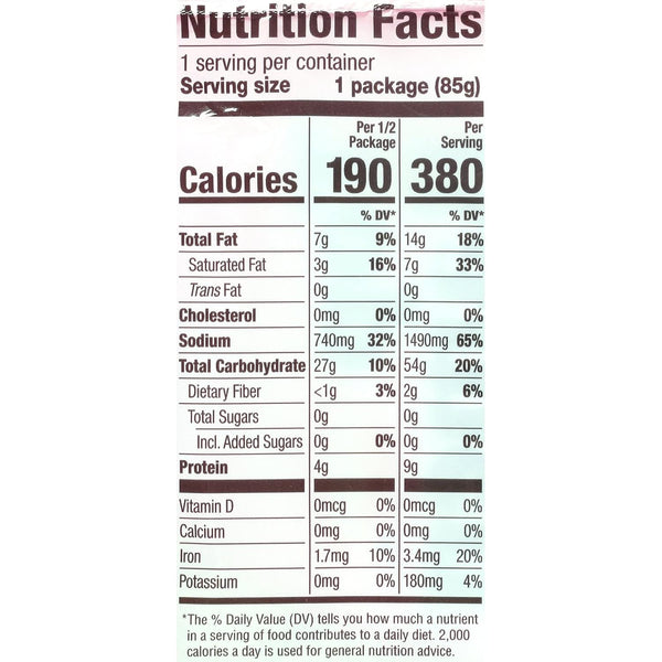 3 oz (Pack 24) Nissin Top Ramen Shrimp Flavor Ramen Noodle Soup