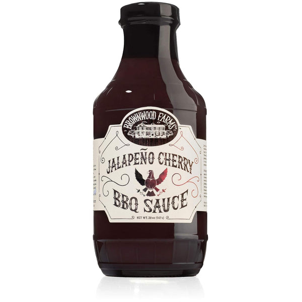 BROWNWOOD FARMS Jalapeno Cherry BBQ Sauce, 20 OZ
