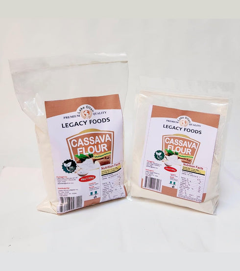 Legacy Foods 5lbs Cassava Flour (Lafun/Kokonte/Dippar)