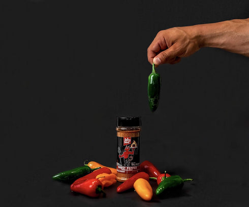 Spicy Devil Ghost Pepper Seasoning | Hot Blend of Spices with Ghost Pepper | Low-Calorie, Gluten-Free, Vegan &
