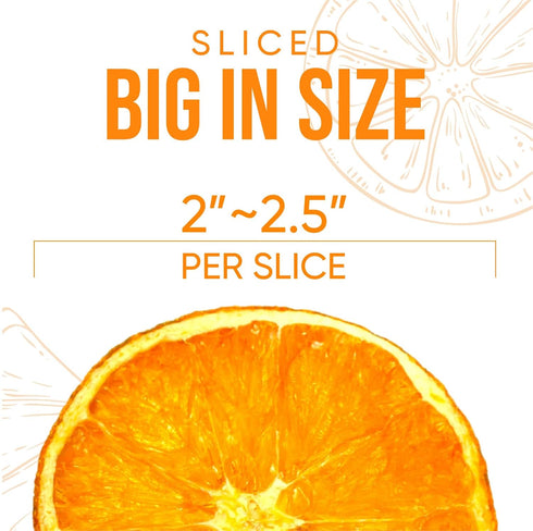 5 Oz, Simmer NPG Dried Orange Slices Dehydrated Oranges for Tea, Cocktails, Crafts, Potpourri, Pot Mix