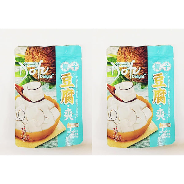 Generic Tofu Delight Coconut Flavor Dessert Powder, Vegan, 40g, 2 Pack