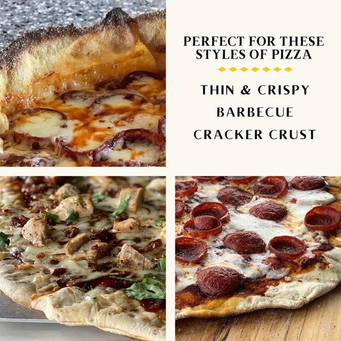 Pizza Kit by Pizza Worx - 1 Bag Outdoor Grilling Style Crust & 1 Pizza Sauce