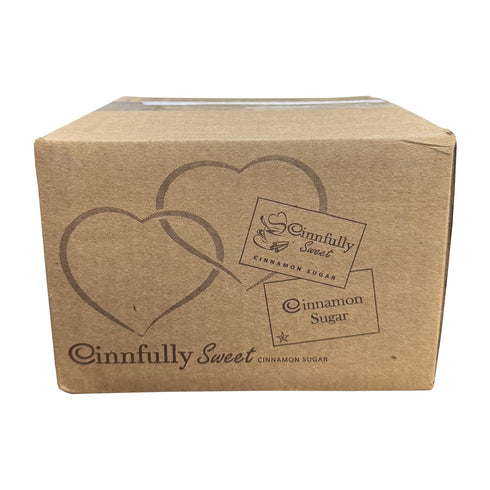 Packets, 300 Count Cinfully Sweet Cinnamon Sugar Box Perfect for Coffee, Toast, Desserts, and Baking