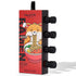 Thoughtfully Gourmet Ramen Spicy Oils and Sauces Set of 4, Includes Soy Sauce, Chili Oil, Sesame Oil, Sriracha
