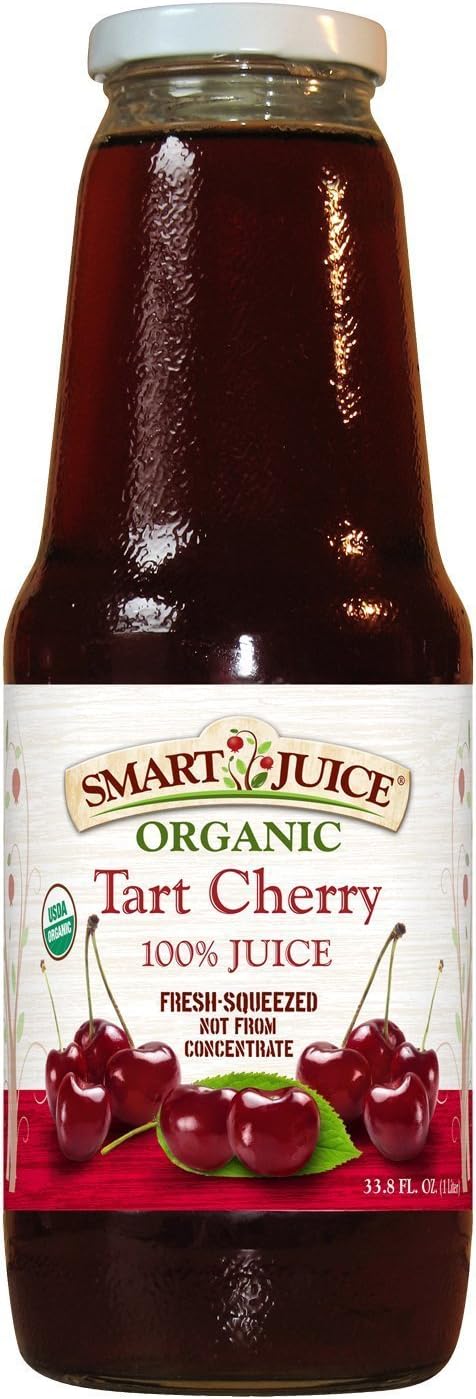 Smart Juice 100% Juice Organic Tart Cherry, 33.8 Oz