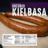 Kielbasa Whole30 (4 Pack, 14oz Pedersons Farms, Uncured Rope Sausage, Pork, Use/Freeze) ea - No Sugar Added, Keto