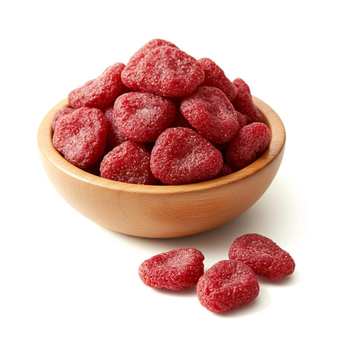 3 NY Spice Shop Whole Strawberry Dried Fruit - Pound Natural Dried Strawberries Fruit Snacking - Dehydrated Natural
